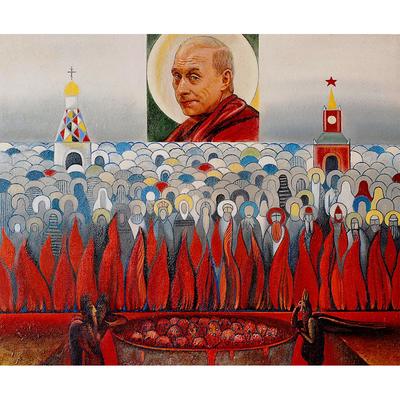 Купить картину Россия в Москве от художника Вишня Игорь