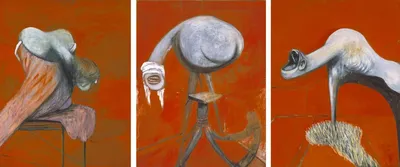 Картина дня: триптих Фрэнсиса Бэкона + 11 фактов о художнике, которых вы не  знали | (не)детское искусство | Дзен