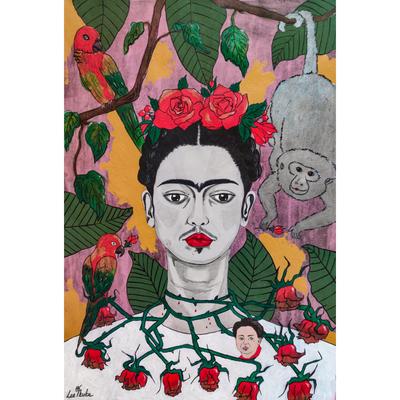 Фрида Кало - Портрет дамы в белом, 1929, 81×118 см: Описание произведения |  Артхив
