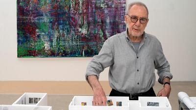 Чудесные малярные работы художника-абстракциониста Герхарда Рихтера  (Gerhard Richter) - YouTube