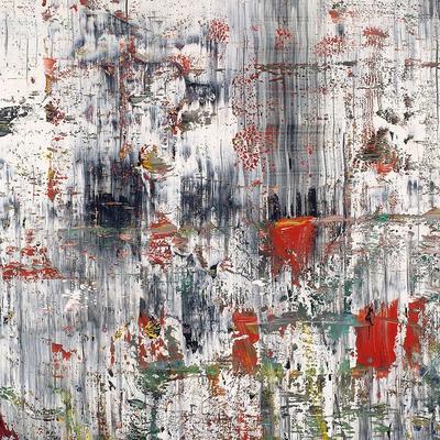Герхард Рихтер Абстрактная картина (649-2). 1987 Холст, масло. 200 х 200  см. Sotheby's. 06.10.2020. Лот 1118.. | ВКонтакте