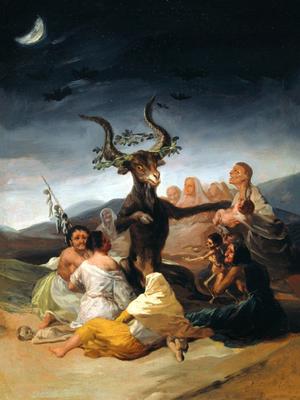 Купить картину (репродукцию) Франсиско Гойя - Шабаш ведьм, 1798 для  интерьера в Москве