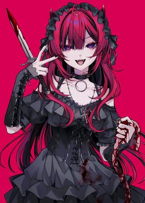 Safebooru | Gothic anime girl, Anime art, Anime girl