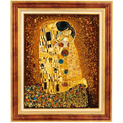 Классический художник Густав Климт поцелуй абстрактная картина маслом на  холсте с принтом плакат современного искусства настенные панно для гостиной  Куадрос – купить по низким ценам в интернет-магазине Joom