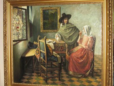 Отзыв о копии картины Ян Вермеер «Девушка с жемчужной сережкой» написанной  в мастерской Наследие