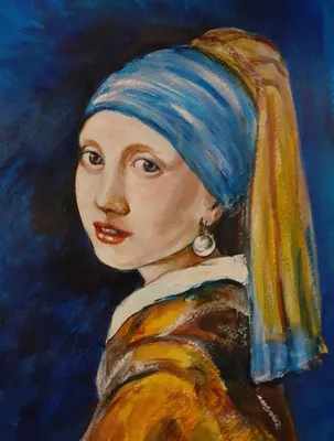 Характеристики Картина по номерам Н18 Ян Вермеер, Девушка с жемчужной  сережкой, 40х50 см - Интернет-магазин WADOO.RU