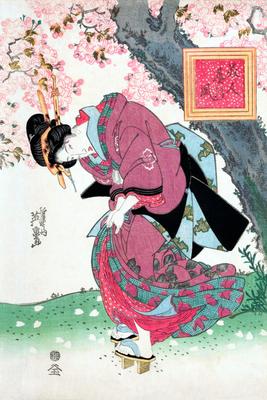 Старые японские картины стоковое фото. изображение насчитывающей желание -  54114140