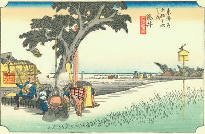 Японский рисунок на свитке Тигр, 1920-30-е гг.. Японские свитки, картины,  гравюры, ксиллография. Коллекция японской живописи и гравюры.