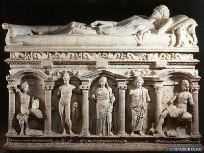 Искусство Древнего Рима - Рельеф с Алтаря мира Августа