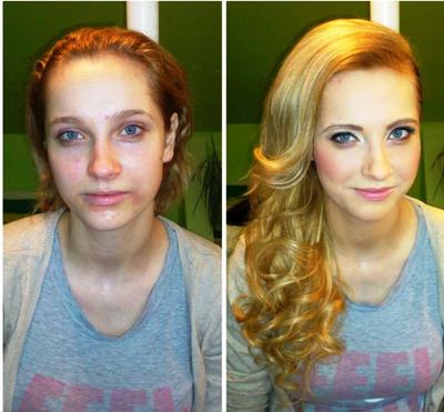Искусство макияжа до и после (20 фото) - Pichold