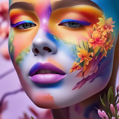 Яркий арт-макияж: пошаговая технология с фото - pro.bhub.com.ua