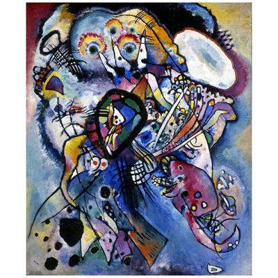 Одна из самых главных картин Кандинского «Умиротворенные напряженности»  выставлена на аукцион - DELARTE Magazine