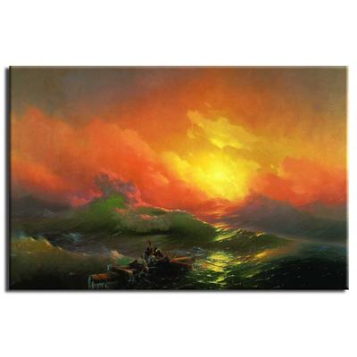 9 вал картина айвазовского | Картины, Картины кораблей, Акварельные проекты