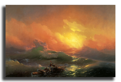 Картина Айвазовского \"Девятый Вал\"» — создано в Шедевруме