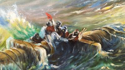 Картина 9 вал (Айвазовский) - описание, история создания, цена картины