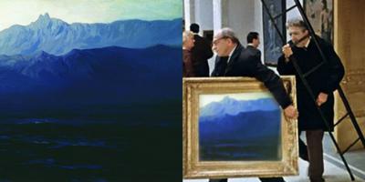 Похищенную картину Куинджи «Ай-Петри. Крым» передали Третьяковской галерее