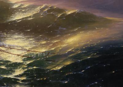 Картины Айвазовского И. К. \"Девятый вал\", «Черное море» ~ Стихи (Лирика  философская)