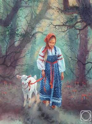 Картина Аленушка (Виктор Васнецов) - описание, история создания картины