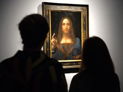 Исчезла картина Леонардо да Винчи \"Спаситель мира\"