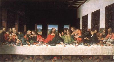 Леонардо да Винчи «Тайная вечеря»