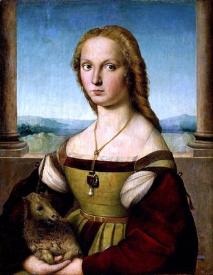 Дама с горностаем (Стилезация) | Картины, Рисунки, Леонардо да винчи