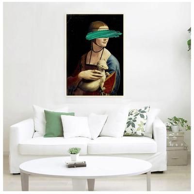Набор для вышивания чешским бисером Светлица картина \"Дама с горностаем\"  24*30см - купить с доставкой по выгодным ценам в интернет-магазине OZON  (819505619)
