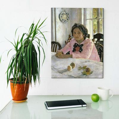 Девушка с персиками» через 135 лет | Пикабу