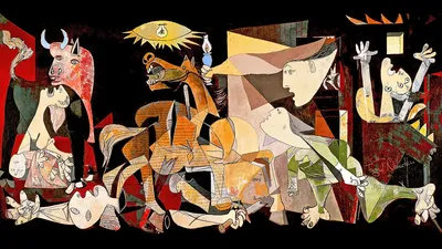Гибель одного города: 10 страшных деталей картины «Герника» Пабло Пикассо |  Вокруг Света
