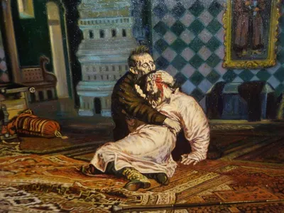 В Третьяковской галерее повредили картину Репина \"Иван Грозный убивает  своего сына\" — Delo.ua