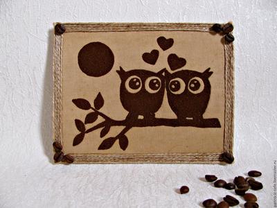 Подарки FOR YOU: Картины из кофейных зерен