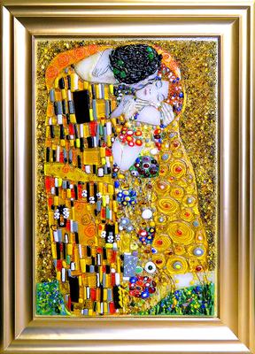 История одного шедевра: картина «Поцелуй» Густава Климта, наполненная  невероятной внутренней энергией, стала настоящим гимном любви - RadioVan.fm