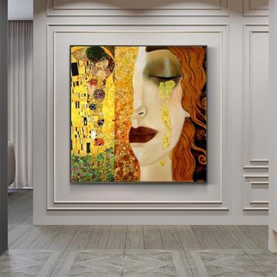 Гобелен \"Поцелуй\" (204x122) художника Густава Климта купить в интернет  магазине