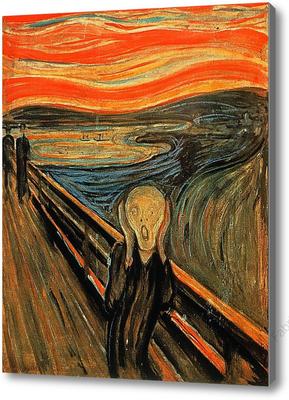 Самая тревожная картина в мире: как создавался «Крик» Эдварда Мунка |  MARIECLAIRE