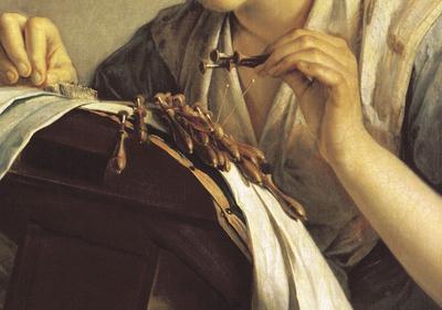 Репродукция картины «Девушка с жемчужной сережкой» купить в интернет  магазине недорого