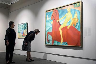 Купание красного коня Картина …» — создано в Шедевруме