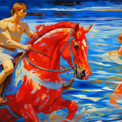 Лекция «Купание красного коня» - Виртуальный Pусский музей