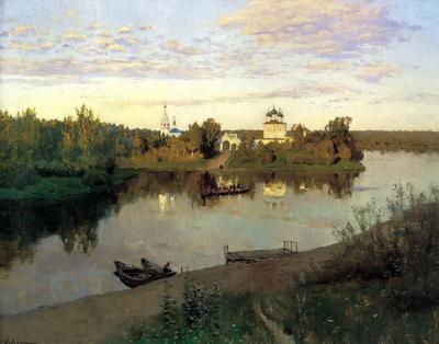Волга, Волга. Великая русская река глазами Левитана | Arthive