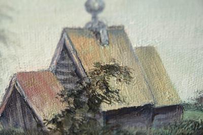 Картину «Над вечным покоем» Левитана показали с другого ракурса - МК