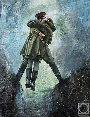 Любовь во время войны» картина Яковлева Андрея маслом на холсте — заказать  на ArtNow.ru