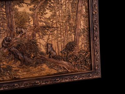 Репродукция картины И. И. Шишкина \"Утро в сосновом лесу\" 34x46 см по цене  2400 ₽/шт. купить в Липецке в интернет-магазине Леруа Мерлен