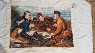 Гобеленовая картина \"Охотники на привале\" 65x125 см по цене 2289 ₽/шт.  купить в Оренбурге в интернет-магазине Леруа Мерлен