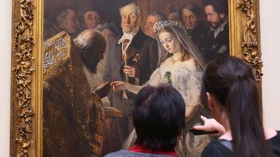 Неравный брак» Пукирева. Почему ТРИ невесты на картине | Дневник живописи