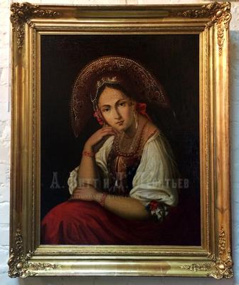 Картина \"Девушка в кружевной маске\" 54x54 см по цене 979 ₽/шт. купить в  Оренбурге в интернет-магазине Леруа Мерлен