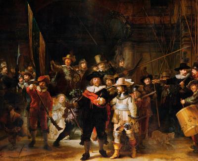 Шутка над ополченцами: 7 деталей и загадок «Ночного дозора» Рембрандта |  Вокруг Света