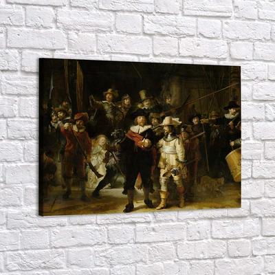 Картина интерьерная на холсте Ночной дозор, Рембрант: продажа, цена в  Черкассах. Картины от \"IDEAPRINT\" - 1374884775