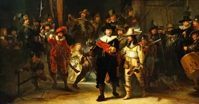 10 Фактов о картине «Ночной Дозор» кисти Рембрандта | сТОПочки | Дзен