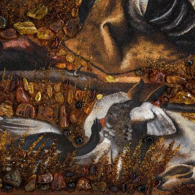 Большая вышитая картина \"Охотники на привале\" купить в интернет-магазине  Ярмарка Мастеров по цене 25000 ₽ – MR9HWBY | Картины, Орел - доставка по  России