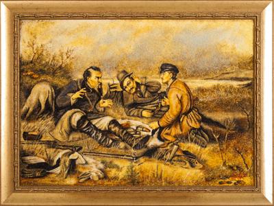 Почему над картиной Перова «Охотники на привале» смеялись все его  современники? Что там было не так?