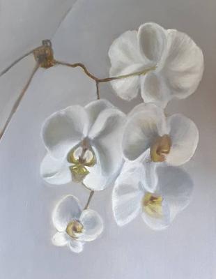 Картина на подрамнике \"Орхидея\" (холст, акрил)