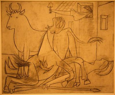 Картина Пабло Пикассо “Герника” | PrintStorm